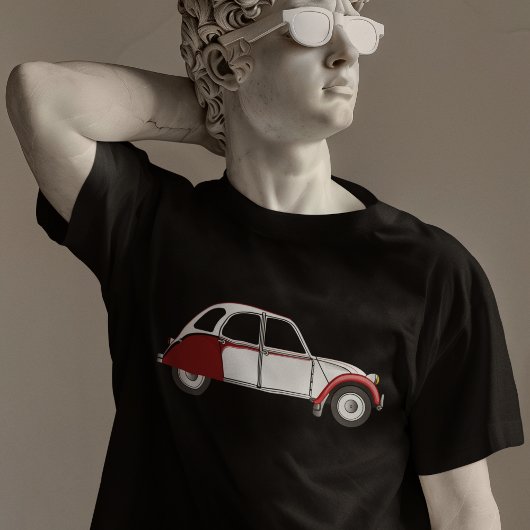 Oldtimer 2CV Dolly Rot T-shirt