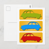 Oldtimer 2cv Ente Ampel Briefkaart (Voorkant / Achterkant)