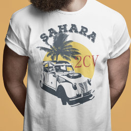 Oldtimer 2cv Ente Sahara T-shirt
