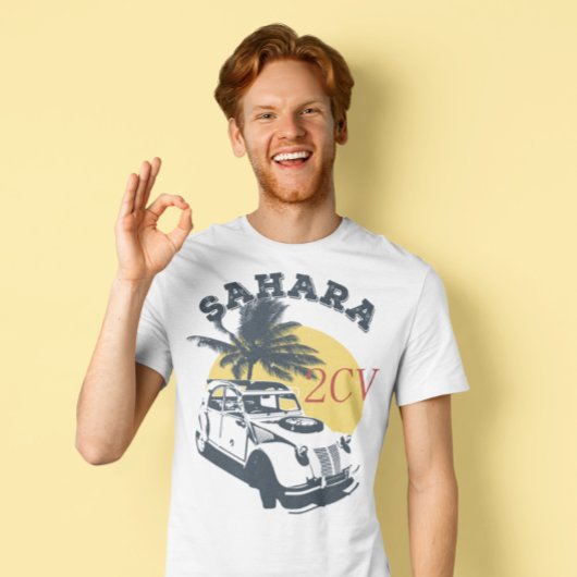 Oldtimer 2cv Ente Sahara T-shirt