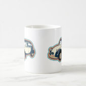 Oldtimer 2CV franse klassieke auto Koffiemok (Center)