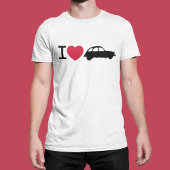 Oldtimer 2cv I love Ente T-shirt