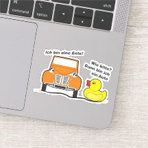 Oldtimer 2cv Ich bin eine Ente Humor