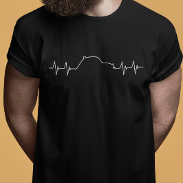 Oldtimer 2cv Pulse Frequenz T-shirt