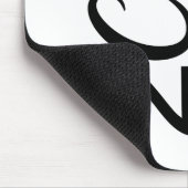 Oldtimer 2cv Typografie Halbe Ente Muismat (Hoek)