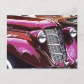 Oldtimer: Auburn Briefkaart (Voorkant)