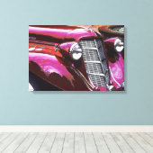 Oldtimer: Auburn Canvas Afdruk (Insitu (Houten vloer))