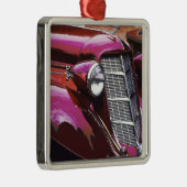 Oldtimer: Auburn Metalen Ornament (Rechts)