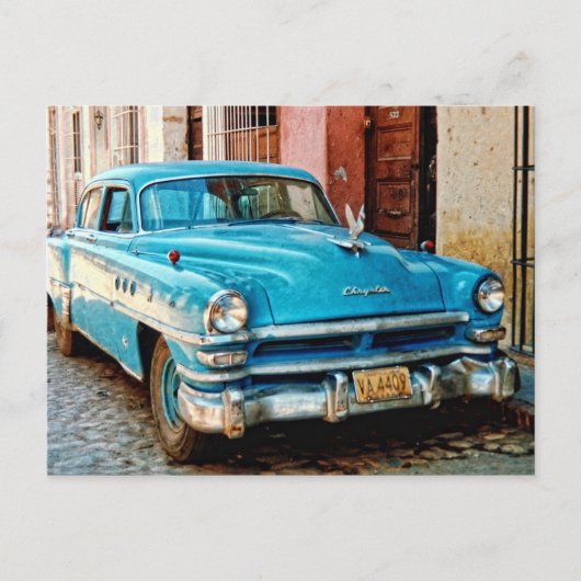 Oldtimer auf Kuba Briefkaart (Voorkant)