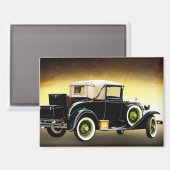 oldtimer auto magneet (Voorkant / Achterkant)