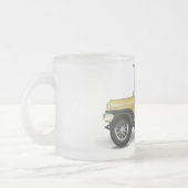 Oldtimer auto matglas koffiemok (Links)