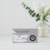 Oldtimer | Auto Paint Service | Mechanisch Technic Visitekaartje (Staand voorkant)