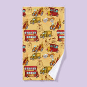 Oldtimer Auto's, Bussen & Fietsen Bad Handdoek (Handdoek)