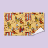 Oldtimer Auto's, Bussen & Fietsen Bad Handdoek (Handdoek)