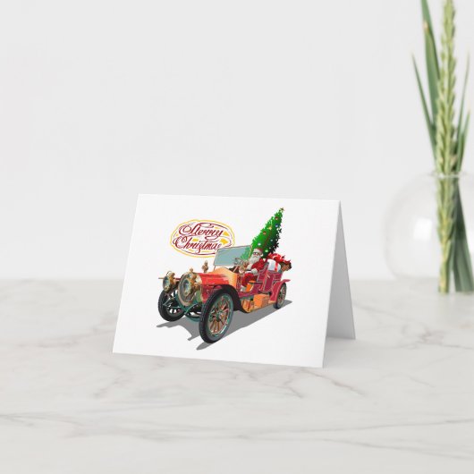 oldtimer bedankkaart (Voorkant)