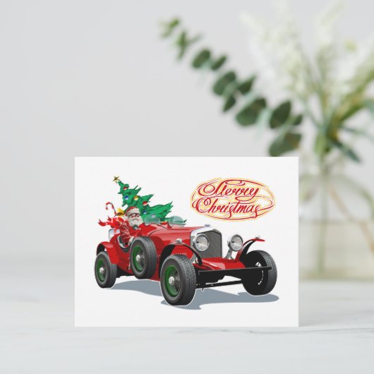 oldtimer briefkaart (Staand voorkant)