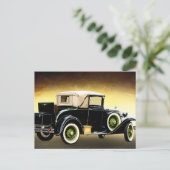 oldtimer briefkaart (Staand voorkant)
