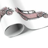 Oldtimer Cadeaupapier (Rol Hoek)