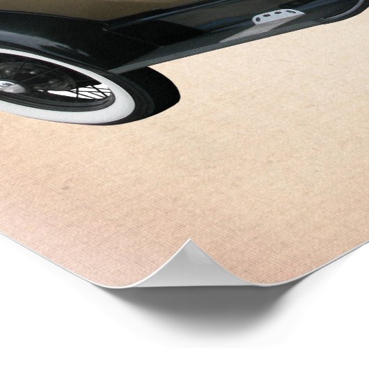 Oldtimer Car Poster (Hoek)