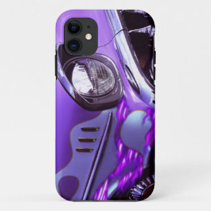Oldtimer: Chevrolet met brandende motorkap Case-Mate iPhone Case
