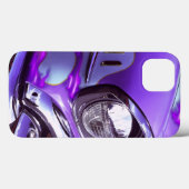 Oldtimer: Chevrolet met brandende motorkap Case-Mate iPhone Case (Achterkant (horizontaal))