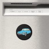 Oldtimer Citroen DS 19 blade Magneet (Insitu (Vaatwasser))