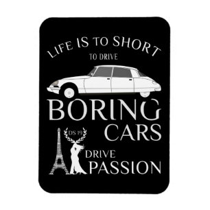 Oldtimer Citroen DS 19 Drive Passion Magneet