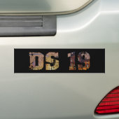 Oldtimer Citroen DS 19 La Déesse Franse stad Bumpersticker (Op auto)
