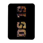 Oldtimer Citroen DS 19 La Déesse Franse stad Magneet (Verticaal)