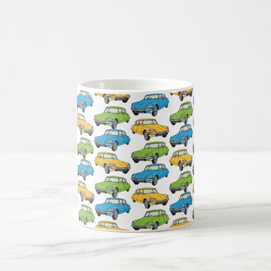 Oldtimer Citroen DS 19 Trio Koffiemok (Center)