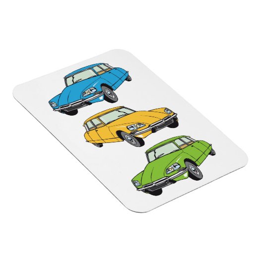 Oldtimer Citroen DS 19 Trio Magneet (Rechterzijde)