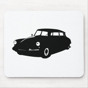 Oldtimer DS19 Citroen La Déesse Illustratie Muismat