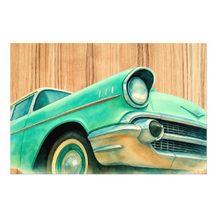 Oldtimer Foto Afdruk
