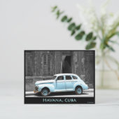 OLDTIMER IN HAVANA BRIEFKAART (Staand voorkant)