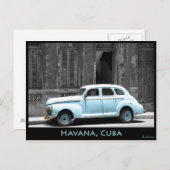OLDTIMER IN HAVANA BRIEFKAART (Voorkant / Achterkant)