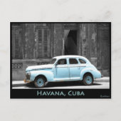 OLDTIMER IN HAVANA BRIEFKAART (Voorkant)