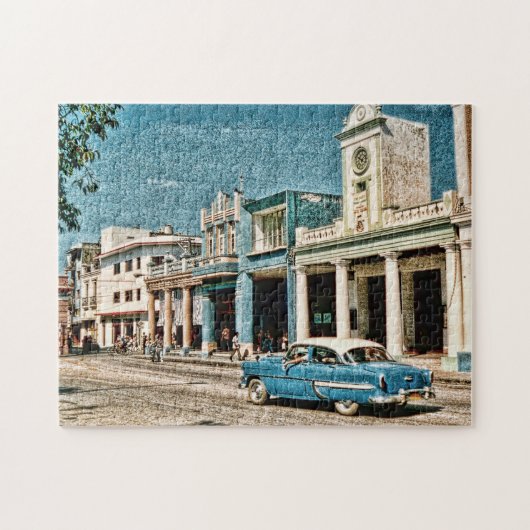 Oldtimer in Kuba Legpuzzel (Horizontaal)