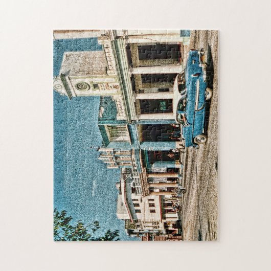 Oldtimer in Kuba Legpuzzel (Verticaal)