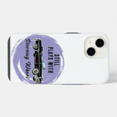 oldtimer iPhone hoesje (Achterkant horizontaal)