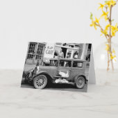 Oldtimer, jaren '30 kaart (Gele Bloem)