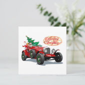 oldtimer kaart (Staand voorkant)