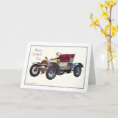 oldtimer kaart (Gele Bloem)