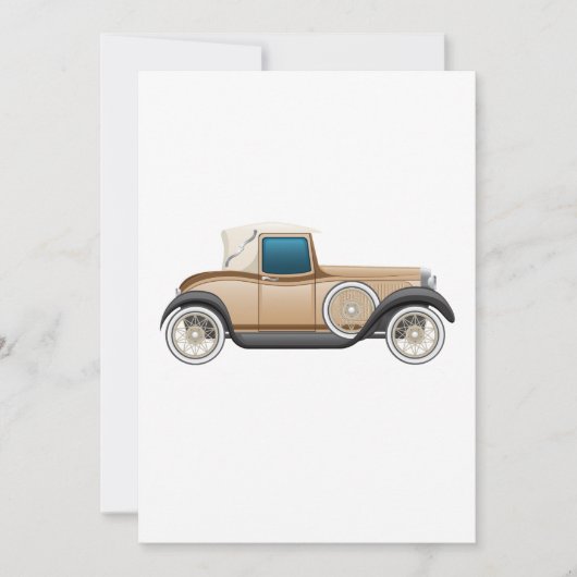 Oldtimer Kaart (Voorkant)