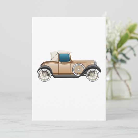 Oldtimer Kaart (Staand voorkant)