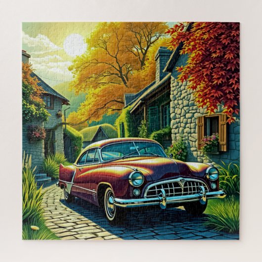 Oldtimer Legpuzzel (Verticaal)
