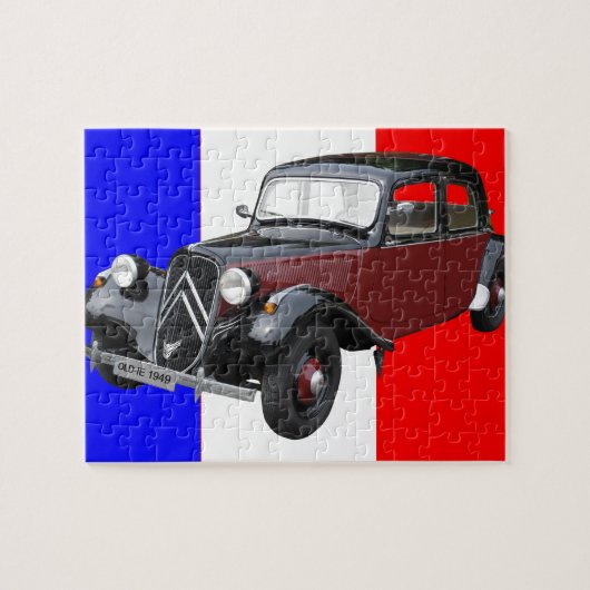 Oldtimer Legpuzzel (Horizontaal)