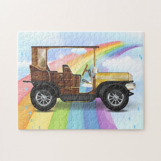 Oldtimer Legpuzzel (Horizontaal)