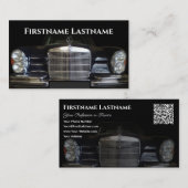 Oldtimer Mercedes Benz historische auto conservato Visitekaartje (Voorkant / Achterkant)