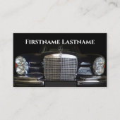 Oldtimer Mercedes Benz historische auto conservato Visitekaartje (Voorkant)