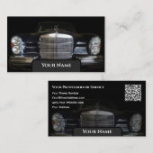 Oldtimer Mercedes Benz historische auto conservato Visitekaartje (Voorkant / Achterkant)